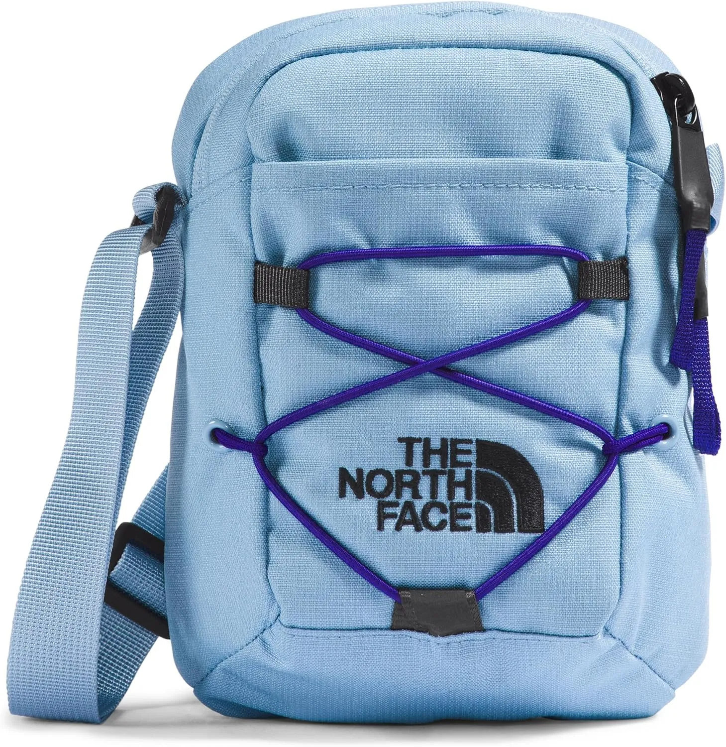 THE NORTH FACE Jester Cross Body Pack, Steel Blue Dark Heather/Lapis Blue/TNF Black, One Size