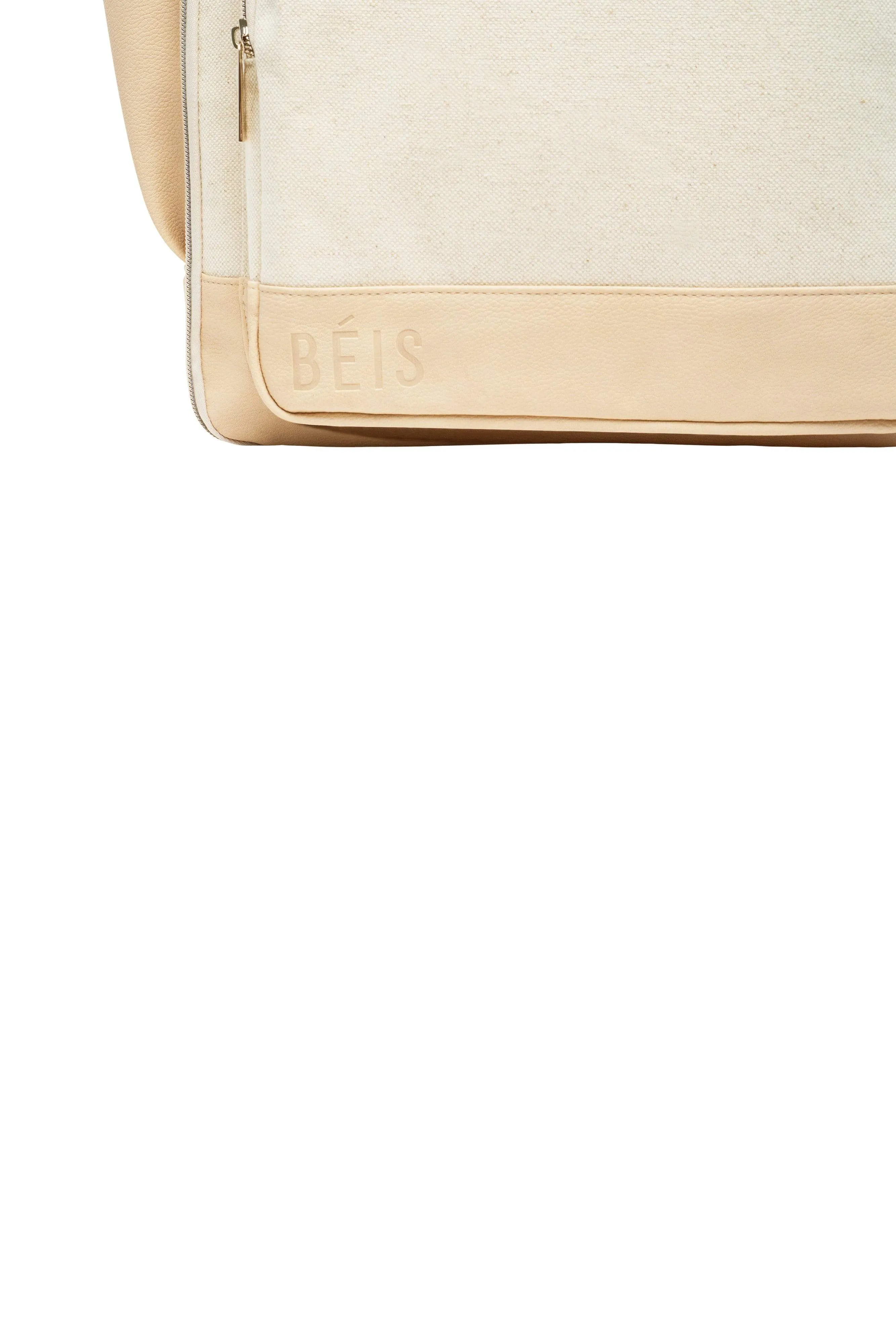 The Travel Backpack in Beige