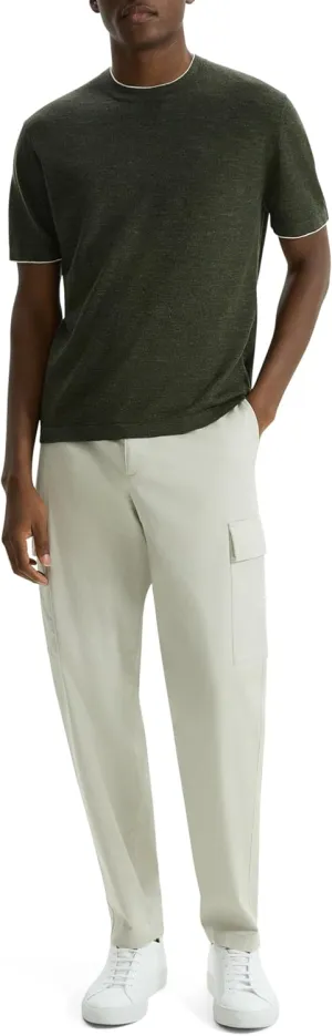 Theory Men's Kolben Tee in Pacific Linen