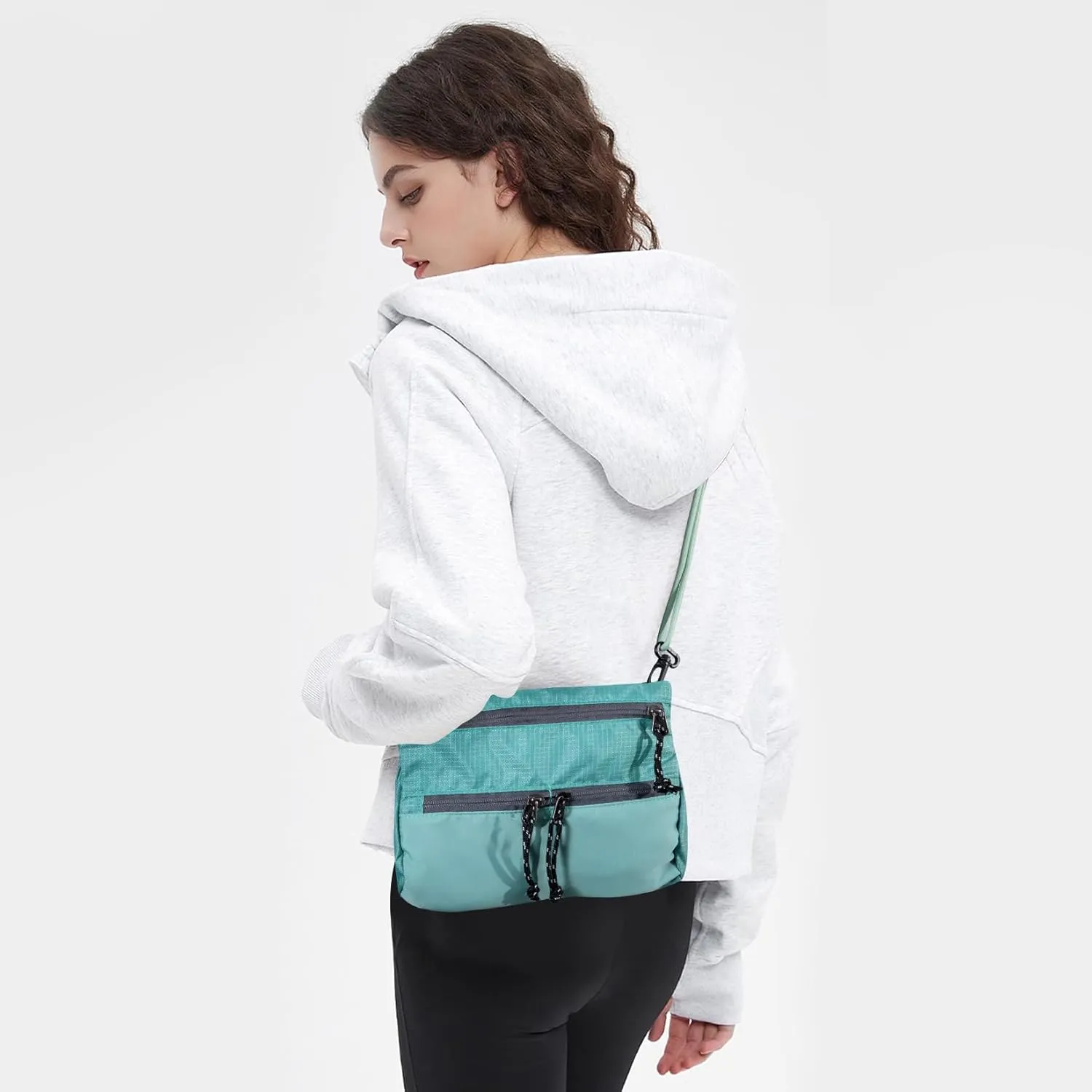 Tilami Small Crossbody bags for Women Men Cell phone Purse Mini Shoulder Bag for Outting