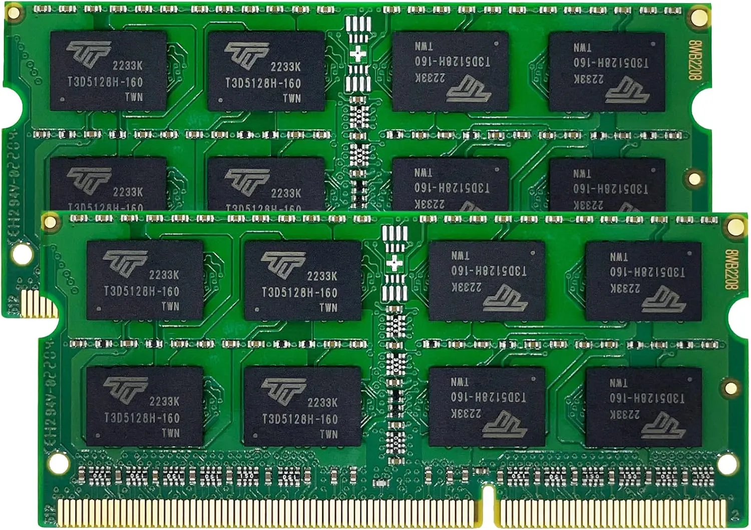 Timetec 16GB KIT(2x8GB) DDR3L/DDR3 1600MHz(DDR3L-1600) PC3L-12800 Non-ECC Unbuffered 1.35V/1.5V CL11 2Rx8 Dual Rank 204 Pin SODIMM Laptop Notebook RAM