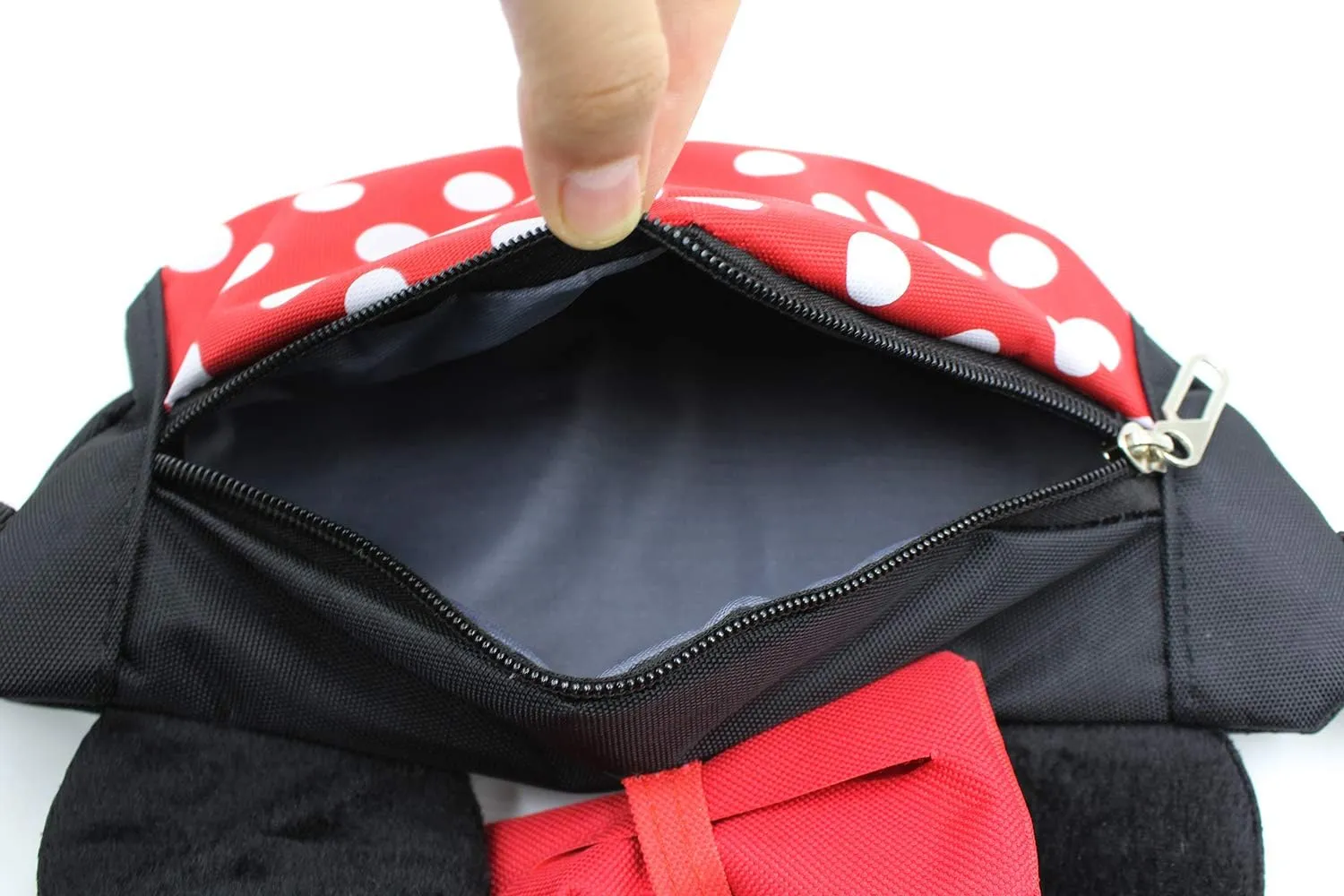 Toddlers Boys Girls Cartoon Fanny Pack Waist Pack Cute Canvas Crossbody Purse Handbag with Mouse Ears