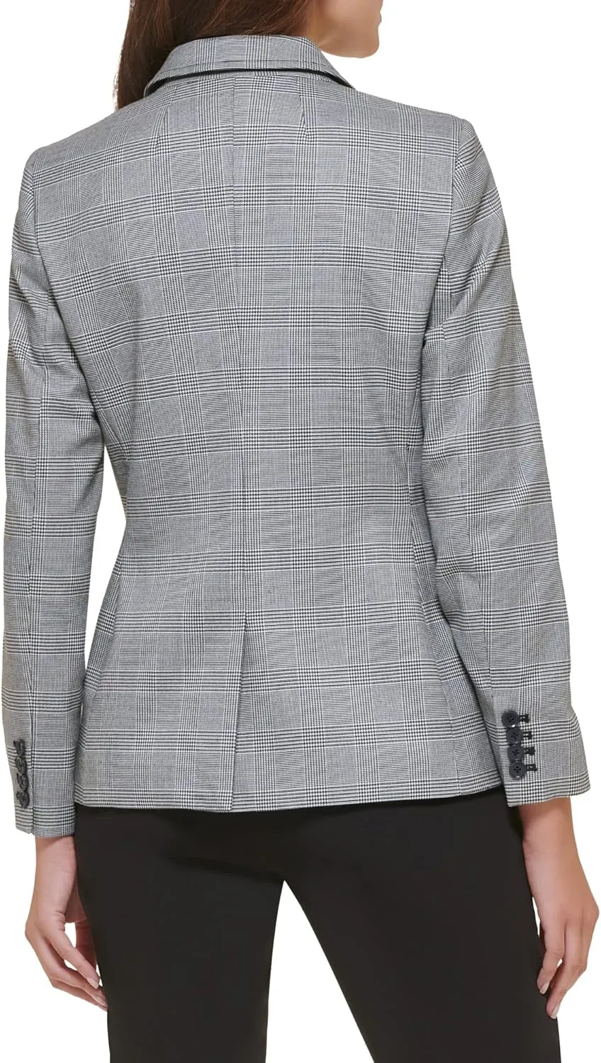Tommy Hilfiger Women's Work Two Button Blazer Jackets