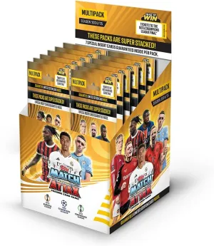 Topps UEFA Champions League Match Attax 24/25 Trading and Collectible Card Game (Multipack of 12)