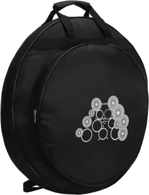 Tosnail 22" Cymbal Gig Bag with Carry Handle and Shoulder Straps - Great for Dust-proof Storage