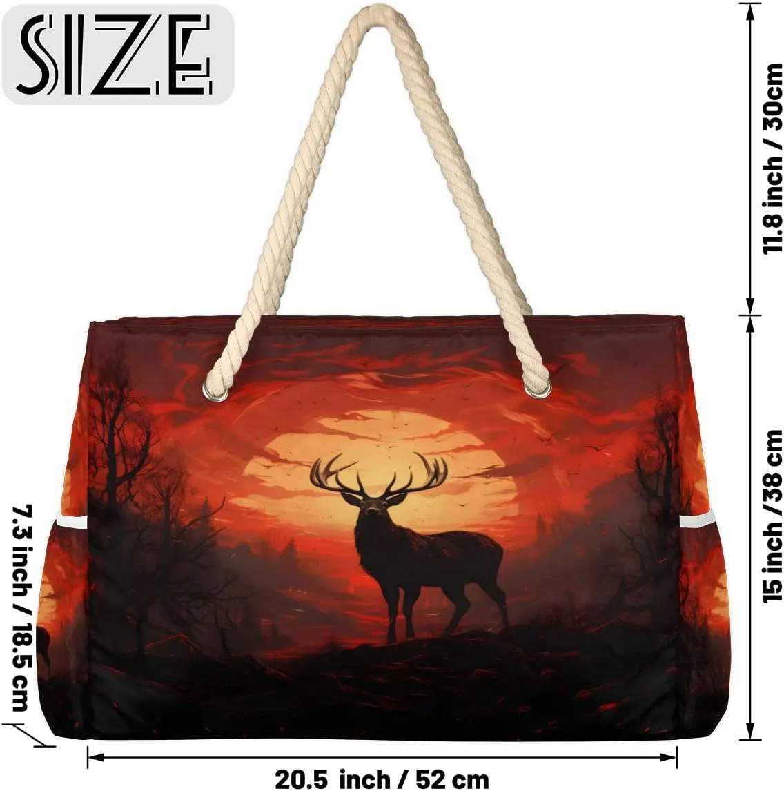 Tote Beach Bag for Women Large Zipper Beach Bags Waterproof Sandproof Gym Swim Pool Travel Bag