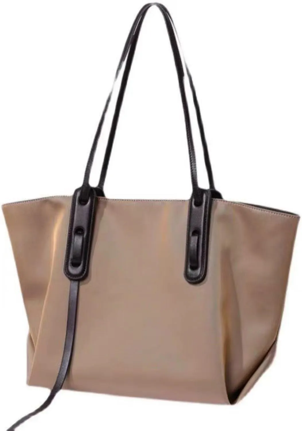 Tote Handbag, Foldable Zippered Shoulder Bag for Women,Laptop Size