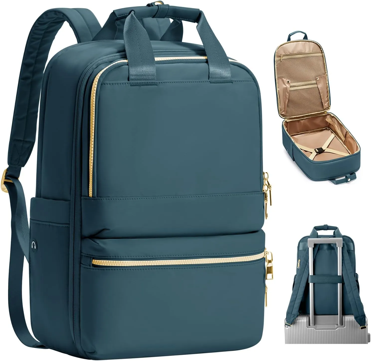 Travel Backpack For Women,Carry On Backpack Airline Approved,Laptop Work Backpacks For Men,Personal Item Travel Bag