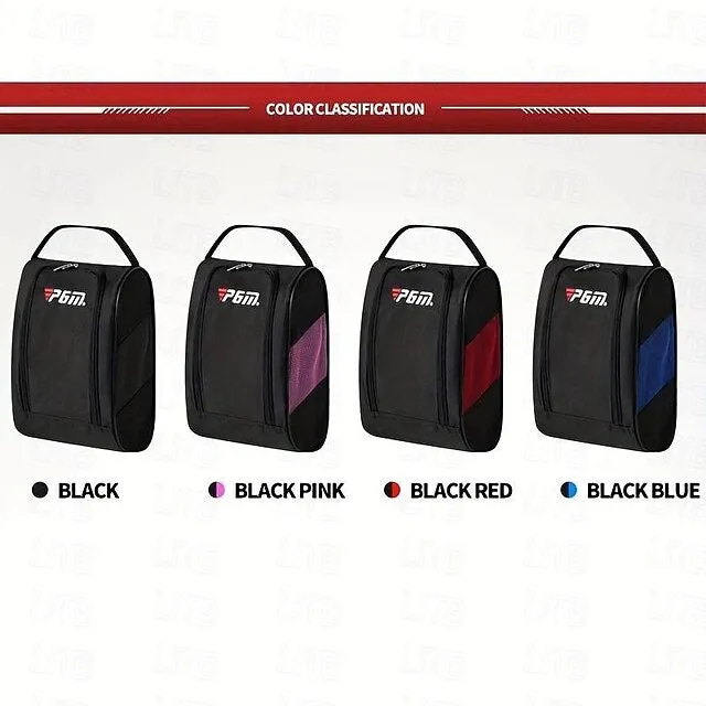Travel Golf Shoe Organizer Bags with Zipper Shoe Bags Portable Breathable Nylon Sports Shoe Bags, for Men and Women