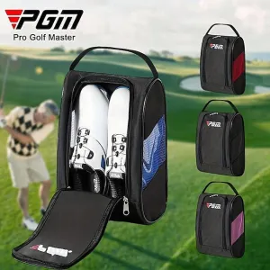 Travel Golf Shoe Organizer Bags with Zipper Shoe Bags Portable Breathable Nylon Sports Shoe Bags, for Men and Women