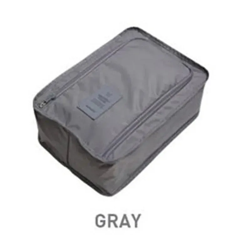 Travel Shoe Bags Portable Large Shoe Bags Waterproof with Zipper Closure Dustproof Oxford Portable Folding Shoes Storage Bag