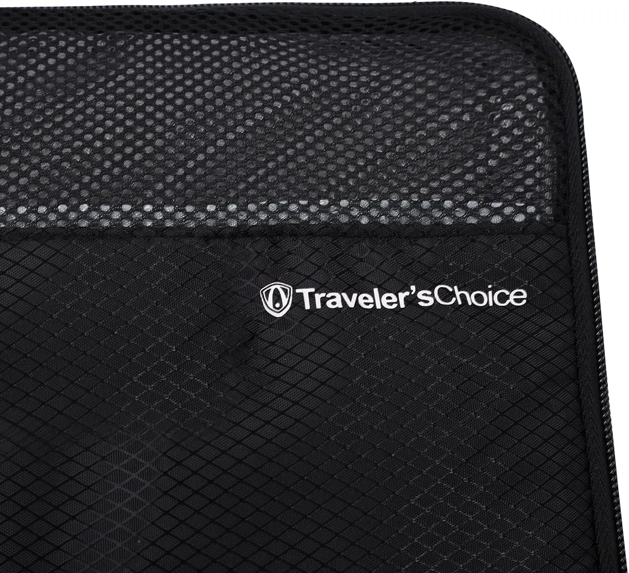 Traveler's Choice Cloverland Packing Cubes 5 Piece Set, Black, One Size