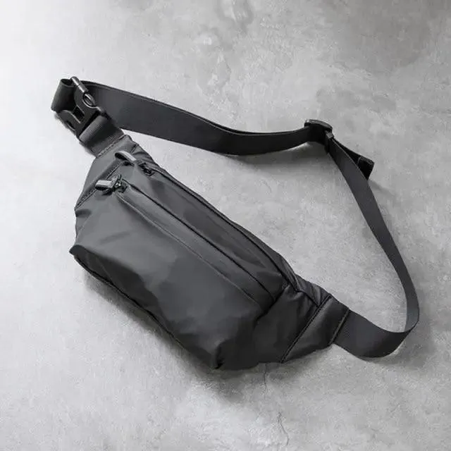 Trendy Premium Waterproof Lightweight Fanny Pack For Sport Gym Workout Travel Work Classic Large Capacity Unisex Belt Bags Hip Waist Packs