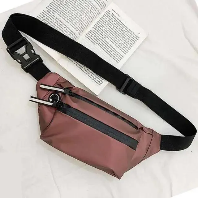 Trendy Premium Waterproof Lightweight Fanny Pack For Sport Gym Workout Travel Work Classic Large Capacity Unisex Belt Bags Hip Waist Packs