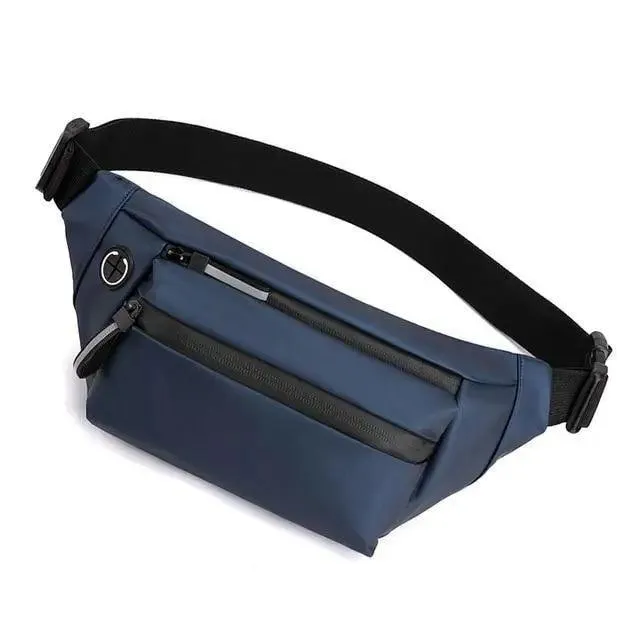 Trendy Premium Waterproof Lightweight Fanny Pack For Sport Gym Workout Travel Work Classic Large Capacity Unisex Belt Bags Hip Waist Packs