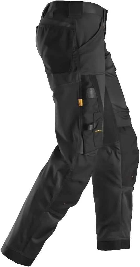 U635104043430 AllroundWork Stretch Loose Fit Work Pants (Black/Black) - 34/30