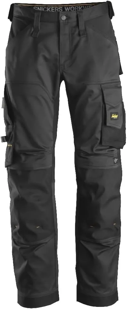 U635104043430 AllroundWork Stretch Loose Fit Work Pants (Black/Black) - 34/30