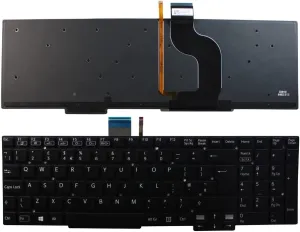 UK Layout Backlit Black Replacement Laptop Keyboard Compatible with Sony Vaio SVT1511M1E/S