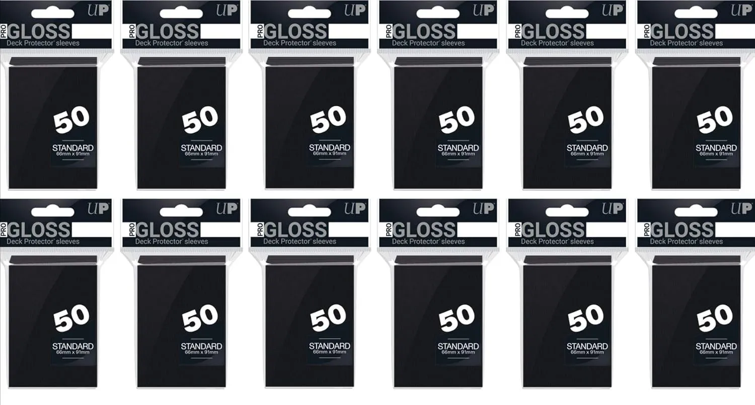 Ultra Pro UP Black Sleeves (600ct)