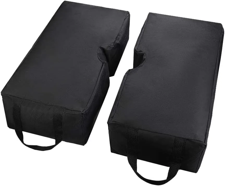 Umbrella Base Weight Bag, Square Detachable Weatherproof Sand Bag for Offset, Cantilever or Any Outdoor Patio Umbrella Stand