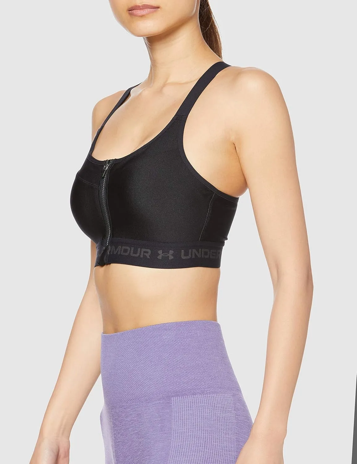 Under Armour Women's High Crossback Zip Bra