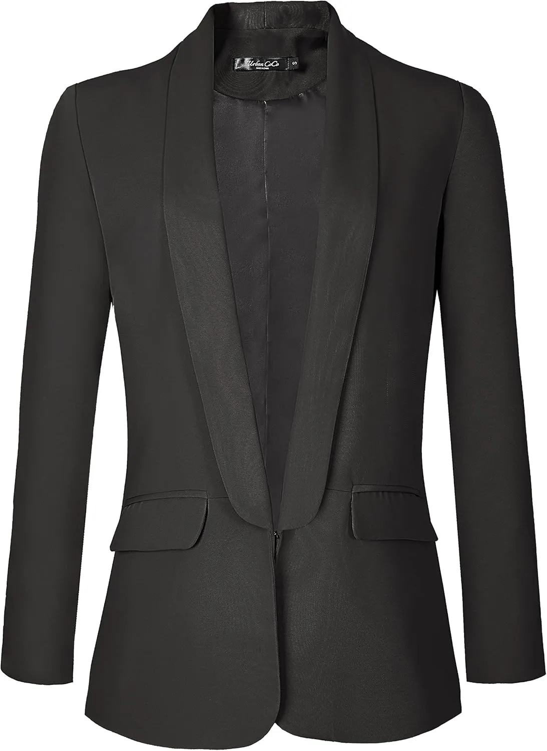 Urban CoCo Women's Office Blazer Jacket Open Front Womens Blazers for Work Professional