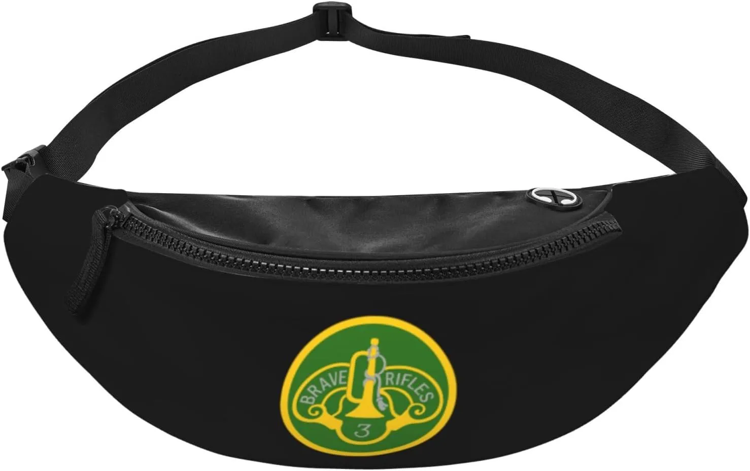 Us 3d Armored Cavalry Regiment Unisex Leisure Waist Bag Outdoor Sports Running Waist Bag Business Travel Mobile Phone Bag