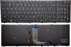 US Backlight Keyboard for Hasee GX9 GX8 TX9 TX8 TX7 for Clevo N960 N970 system76 Oryx Pro 6 80 N815Z0 01D 1 Black laptops KB New
