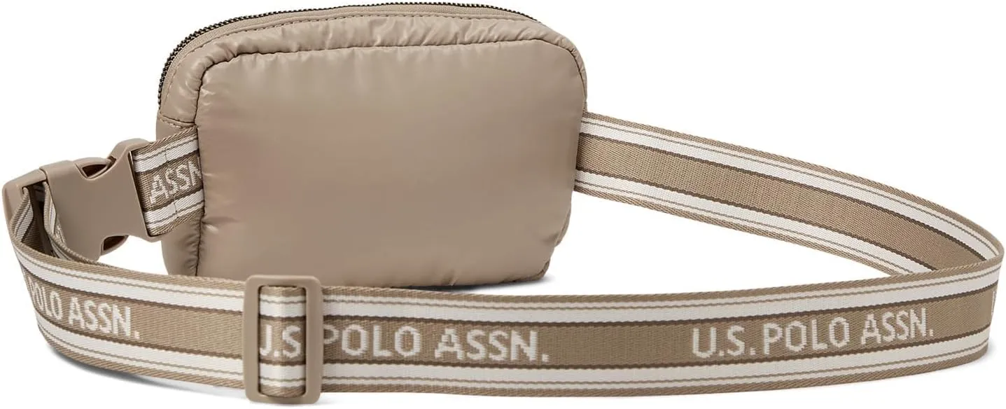 U.S POLO ASSN. Women's Quilte Nylon Fanny Pack
