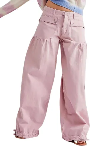 utcoco Women's 2025 Baggy Jeans Y2k Low Rise Pleated Jeans Loose Straight Boyfriend Adjustable Leg Denim Pants