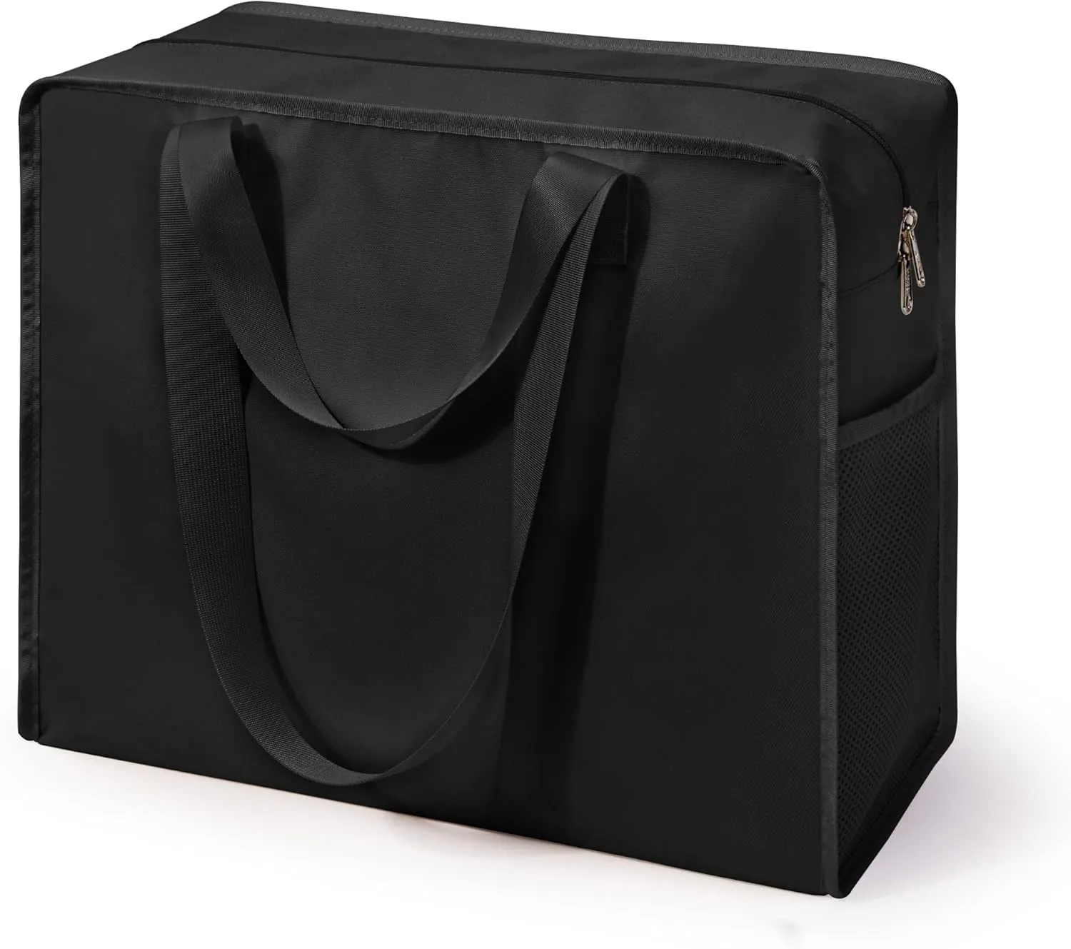 Utility Tote Beach Bag Waterproof Sandproof Women 38L Large Travel Shoulder Handbag Pool Bag Zip Foldable Bottom Pad