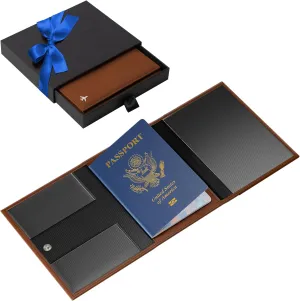 V1 Pilot document holder, Pilot wallet, RFID-Blocking, Travel Wallet, Stylish Travel Companion for Aviation Professionals