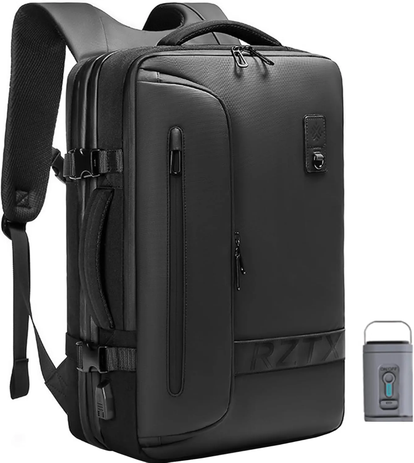 Vacuum Backpack Travel, 22L-45L Vacuum Storage Travel Bag with Multiple Pockets, Backpack Carry on for Travel, with Pump, Vacuum Backpack Travel