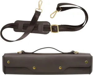 Vaguelly Flute Storage Box Shoulder Bag Waterproof Collapsible Easy to Clean for Carrying Your Flute
