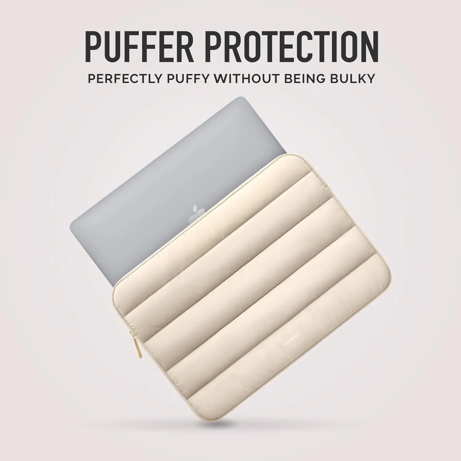 Vandel - The Original Puffy Laptop Sleeve 15-16 Inch Sleeve for Women and Men MacBook Pro 16 in Case, Cute Computer Bag 15.6 Inch HP Carrying Case - Apple, Asus, Dell, HP Laptop Case 15.6 Cover