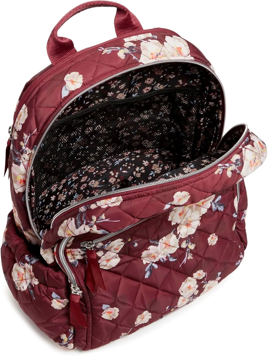 Vera Bradley Performance Twill Campus Backpack, Blooms and Branches