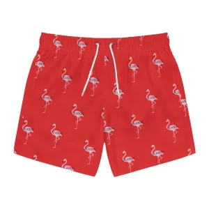 Vibrant Flamingo Swim Trunks - Perfect for Beach Days & Pool Parties