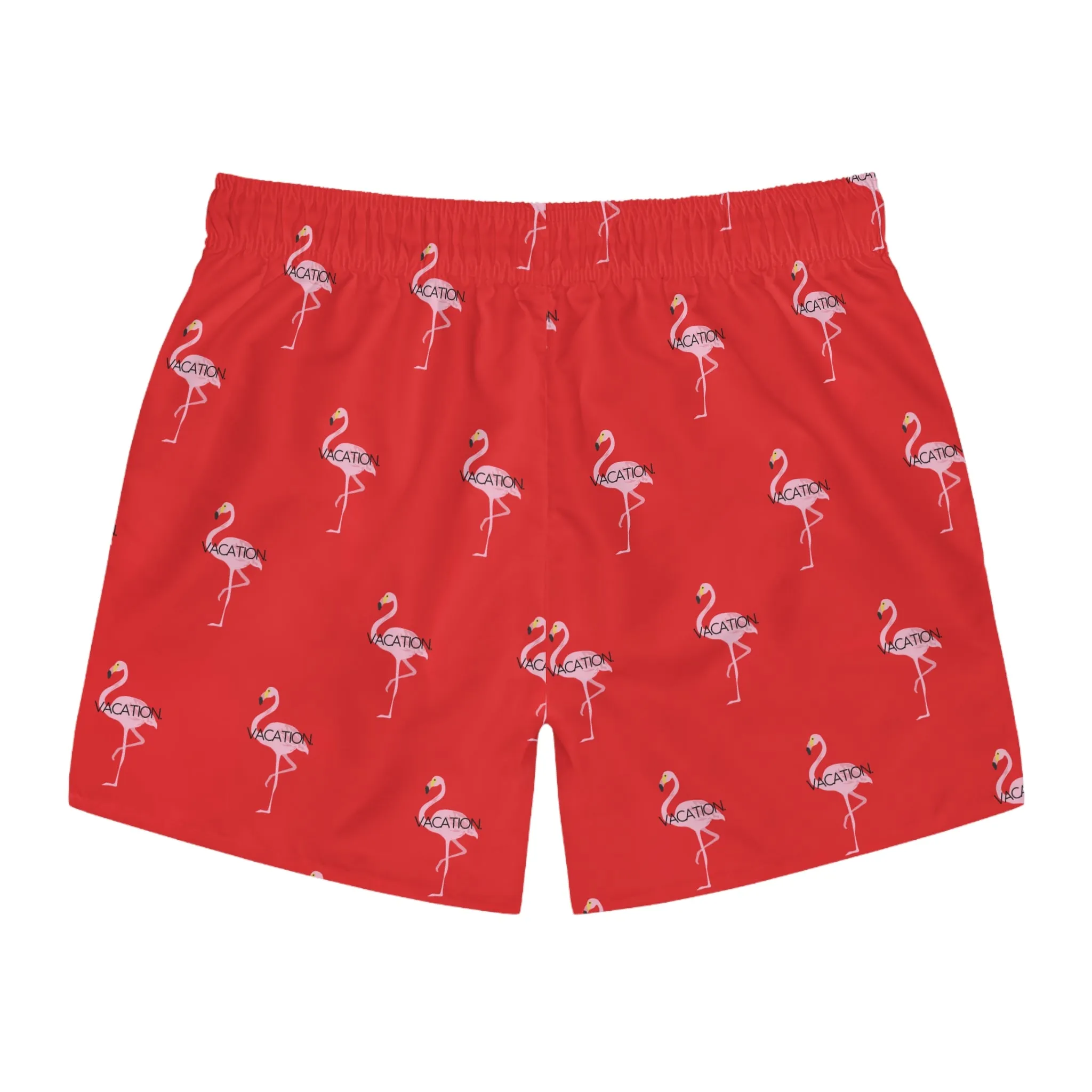 Vibrant Flamingo Swim Trunks - Perfect for Beach Days & Pool Parties