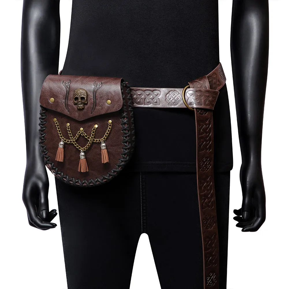 Viking Style Medieval Knight Retro Embossing Coin Purses
