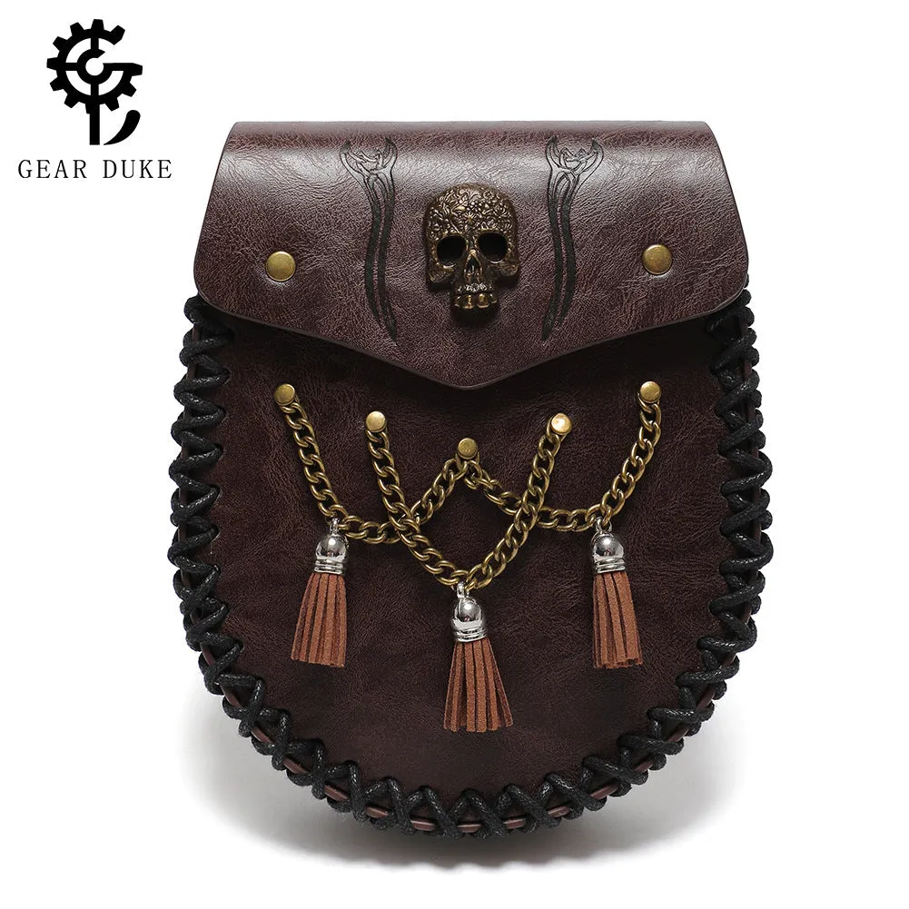 Viking Style Medieval Knight Retro Embossing Coin Purses