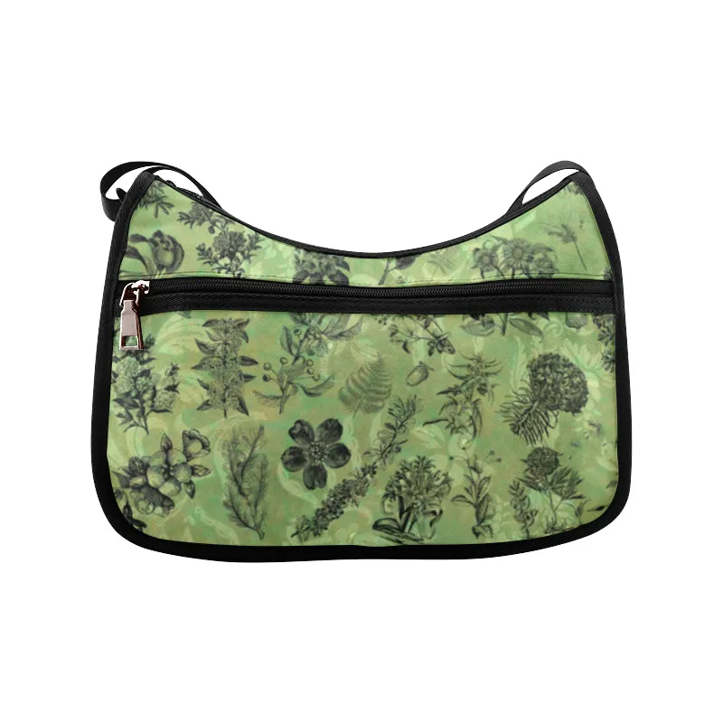 Vintage Botanical - Crossbody Handbag
