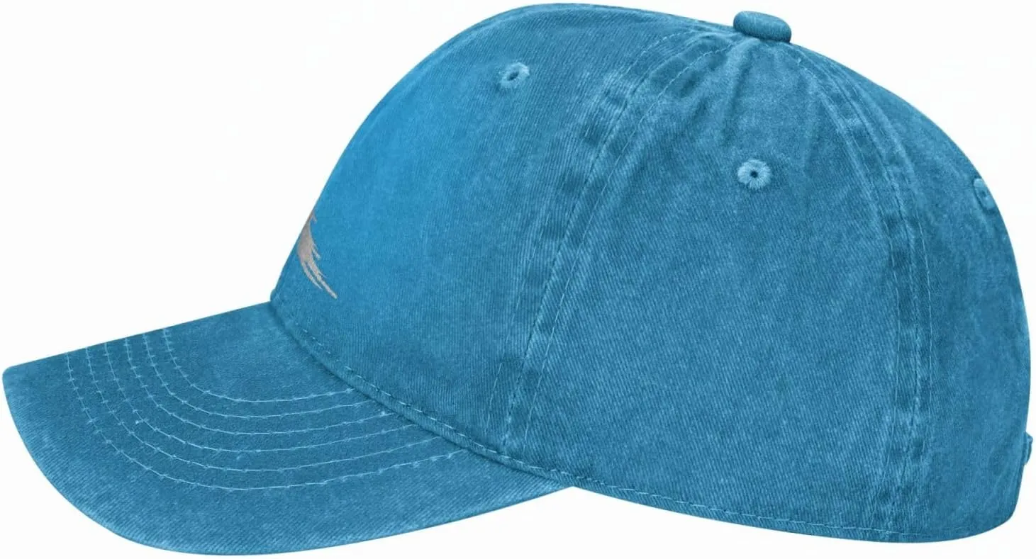 Vintage-Crow-Raven-Black-Bird Adjustable Cowboy Hat Outdoor Travel Casual Hat Sandwich Hat Denim Hat