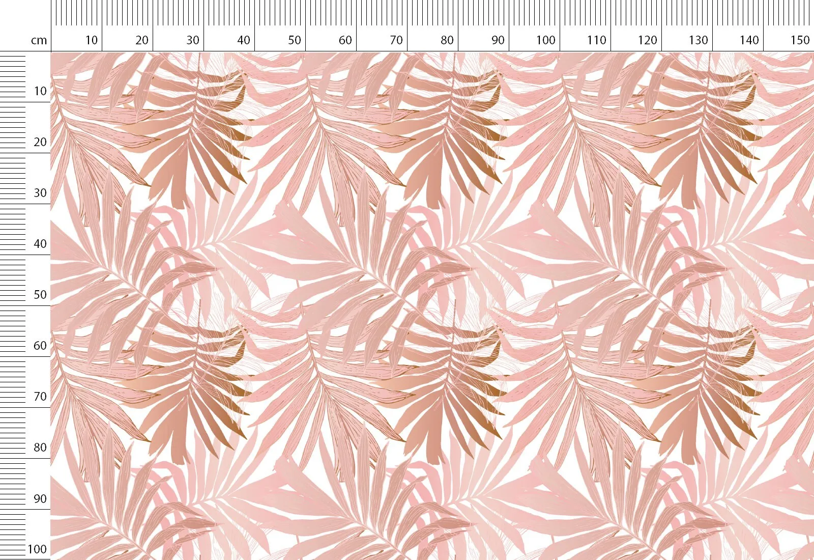 Vintage Linen By The Yard or Meter, Vintage Tropical Print Linen Fabric For Bedding, Curtains, Clothing, Table Cloth & Pillow Covers