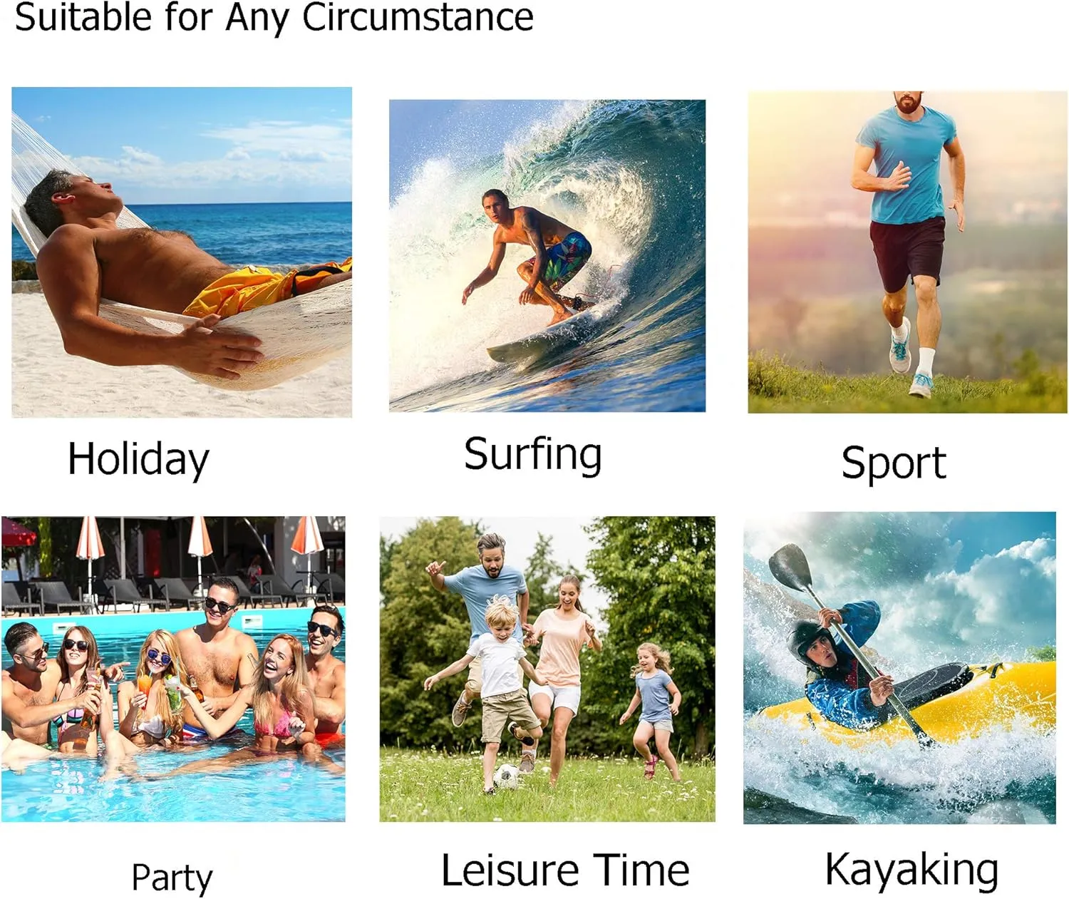 visesunny Mens Funny Swim Trunks Quick Dry Beachwear Sports Running Swim Board Shorts Mesh Lining
