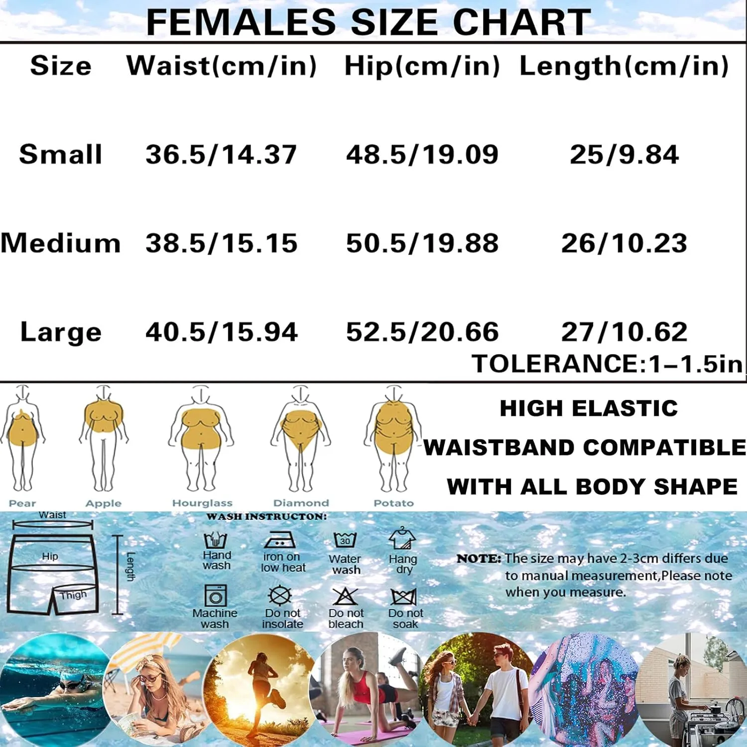 visesunny Women Summer Floral Beach Boardshorts with Pockets Swim Trunks Quick Dry Sports Summer Bottom