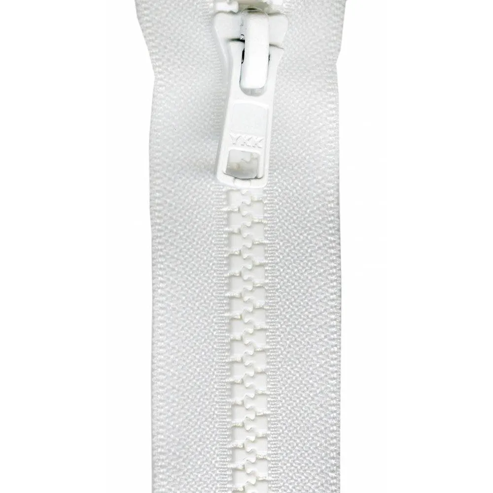 Vislon 18in Separating Zipper, YKK
