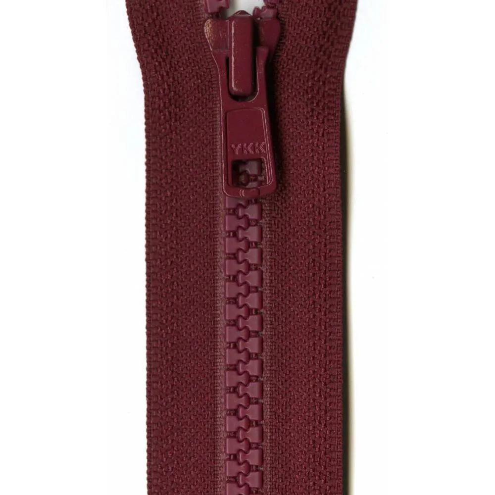 Vislon 18in Separating Zipper, YKK