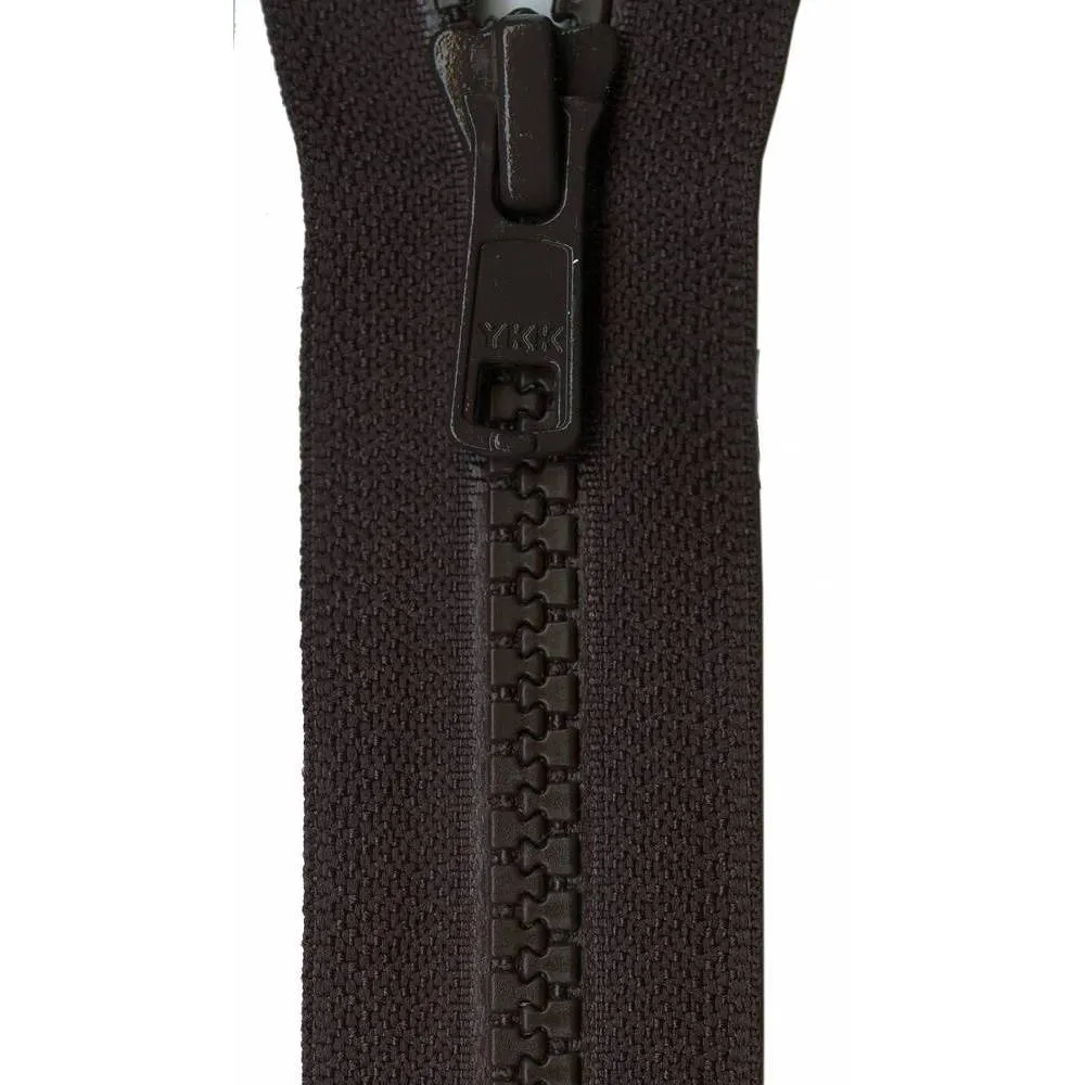 Vislon 18in Separating Zipper, YKK
