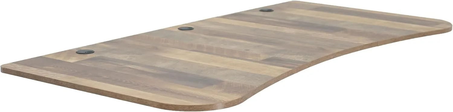 VIVO 63 x 32 inch Universal Table Top for Standard and Sit to Stand Height Adjustable Home and Office Desk Frames, Reclaimed Wood Desktop, DESK-TOP1P