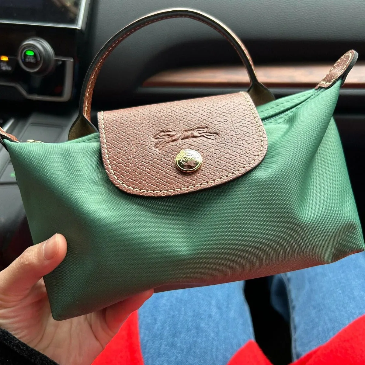 VLOVELAW Dragon Mini Dumpling Bag Mobile Phone Bag Document Package Lightweight Crossbody Bag Waterproof Nylon Bag Commuter Bag